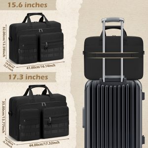 RAINSMORE Men's Messenger Bag 15.6