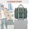 15.6 Inch Vintage Men’S Crossbody Bag | Large Laptop Briefcase Computer Crossbody Bag Office Travel College, Green